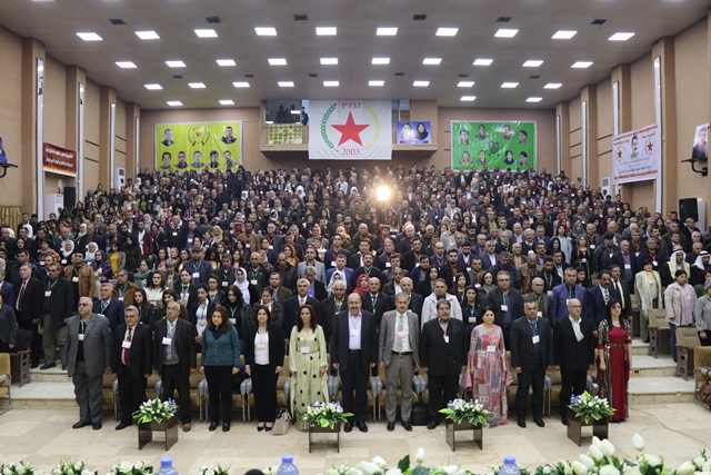 برگزاری هشتمین کنگره PYD در قامشلو