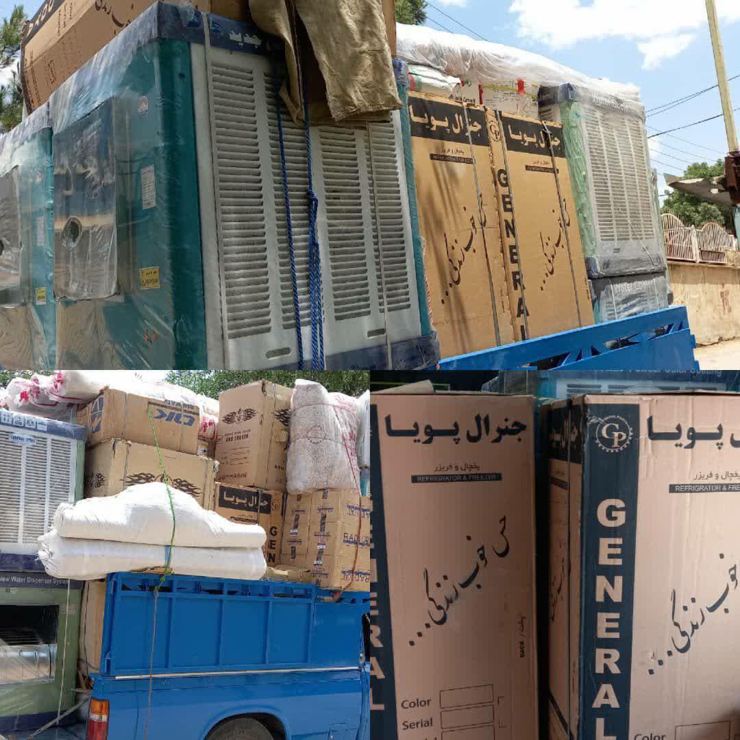 کمکهای نیکوکاران ایرانی مقیم پاریس به نیازمندان چرداول رسید