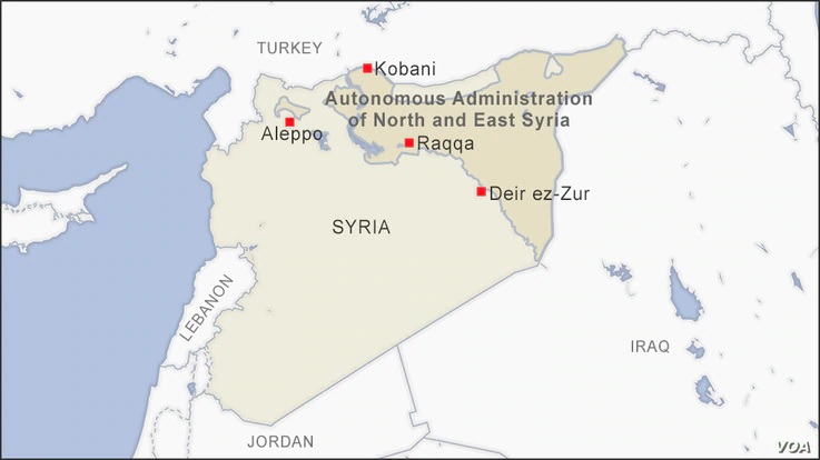 ضعف های قرارداد اجتماعی جدید اداره خودگردان کرد سوریه
