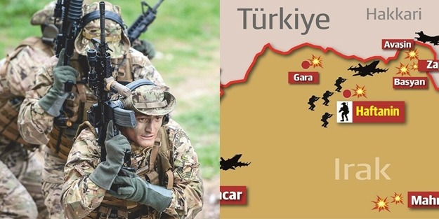 کشته شدن دو عضو PKK در عملیات ارتش ترکیه در شمال عراق