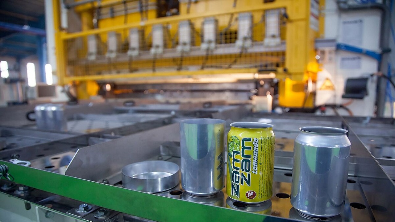 راه اندازی قوطی سازی زمزم کرمانشاه با تکنولوژی ایرانی