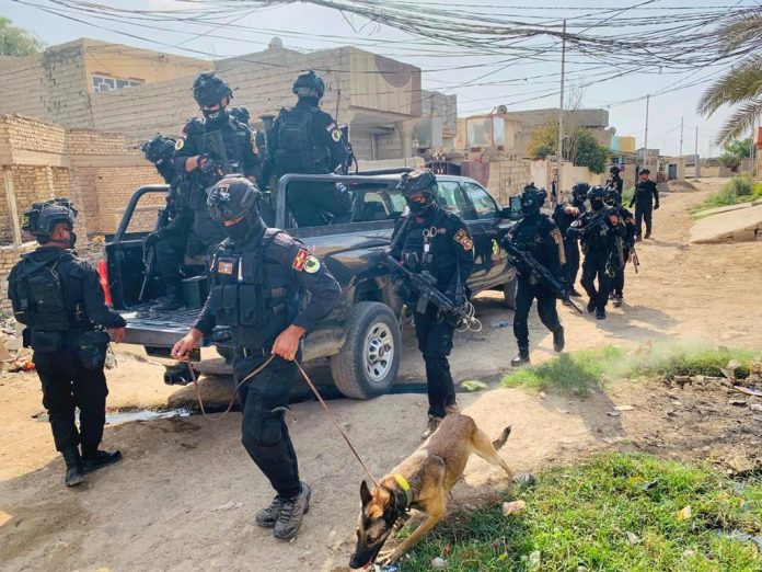 حشد شعبی پناهگاه داعش در شمال سامرا را منهدم کرد