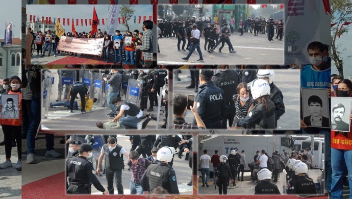 یورش پلیس استانبول به تجمع شاخه جوانان احزاب کرد