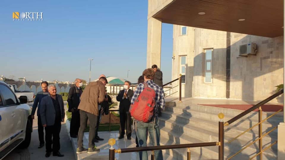 سفر هیئتی از نمایندگان پارلمان بلژیک به کردستان سوریه