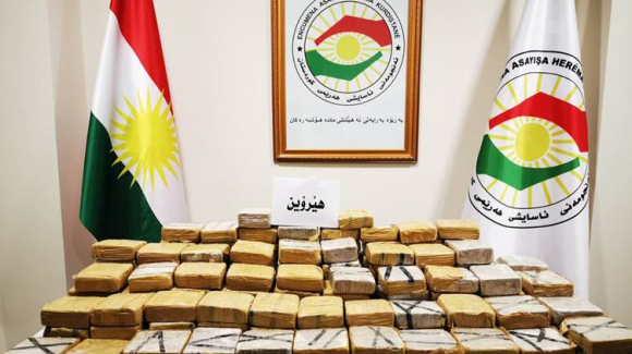 باندێکی نێودەوڵەتی ماددەی هۆشبەر لە هەولێر دەستگیر کران