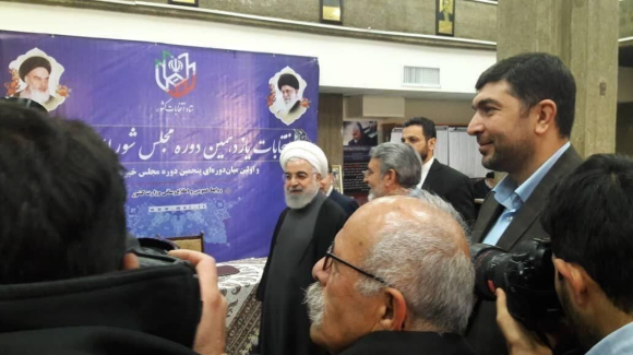 سەرۆک کۆمار دەنگی خۆی خستە سندووقەوە