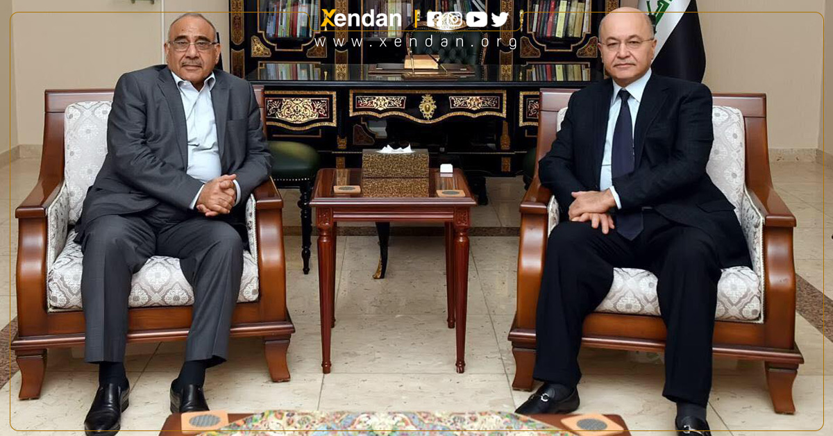 سەرۆک کۆمار و سەرۆک وەزیرانی عێراق داوای ڕاگەیاندنی باری نائاسایی دەکەن