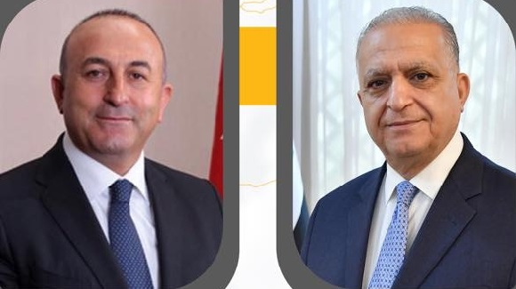 وه‌زیرانی ده‌ره‌وه‌ی عێراق و تورکیا ئاسایشی ناوچه‌که‌ و ڕووبه‌ڕووبوونه‌وه‌ی کۆرۆنایان تاوتوێ کرد