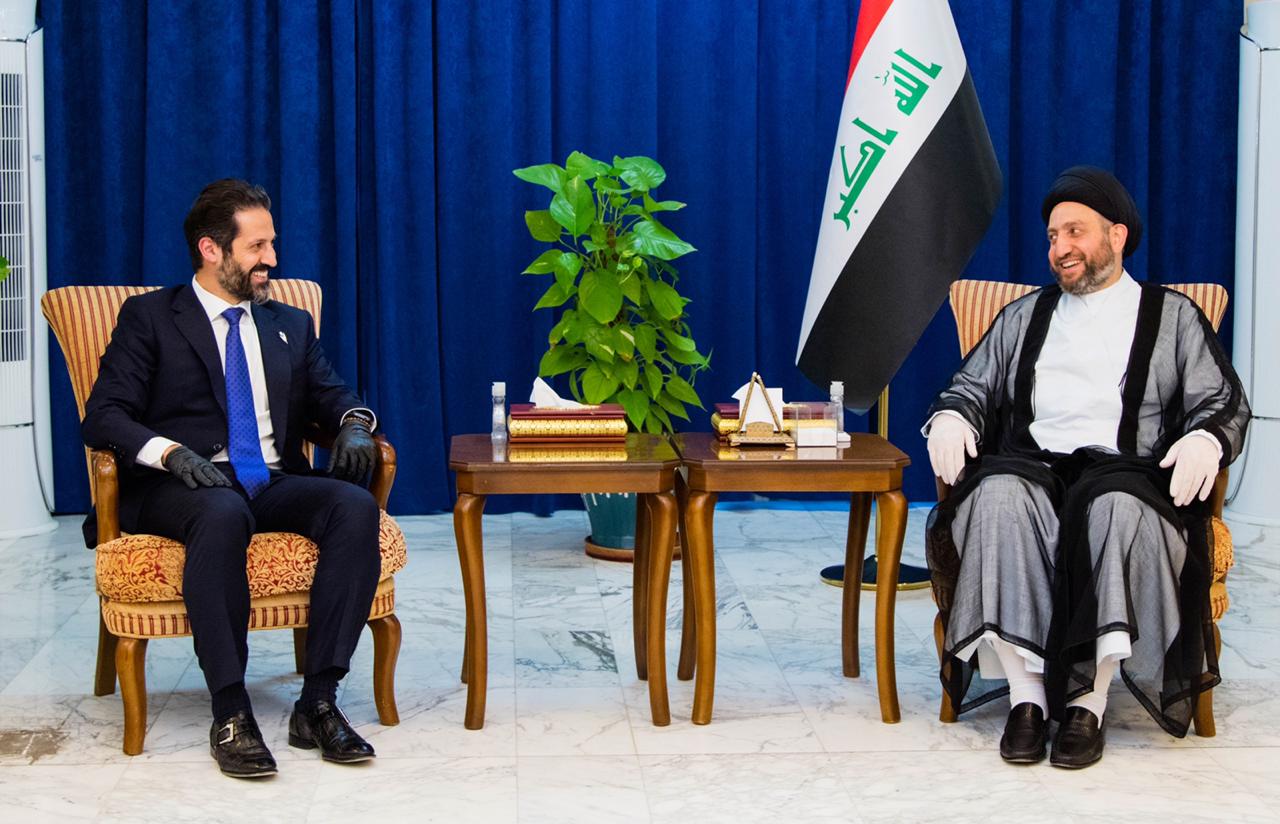 عەمار حەکیم جەخت لەسەر چارەسەر کردنی کێشەکانی نێوان هەولێر و بەغدا دەکاتەوە