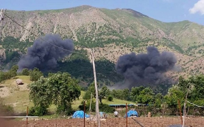 بە هۆی بۆردومانەکانی سوپای تورکیاوە زیان بە کارەبای گوندەکانی ناوچەی برادۆست گەیشت