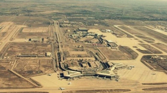 دوو مووشەک ئاراستەی فڕۆکەخانەی نێودەوڵەتی بەغدا کران